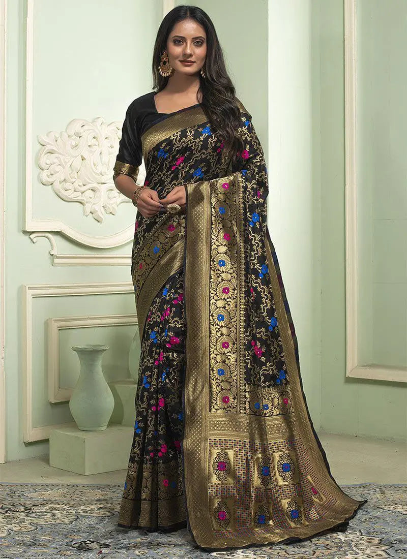 MoonPalav Heritage Banarasi Silk Saree Moonpalav